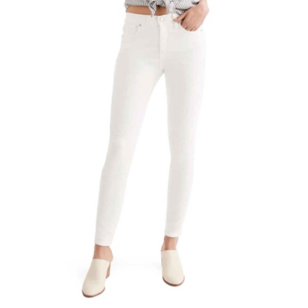 MADEWELL / 9in high waist skinny jeans